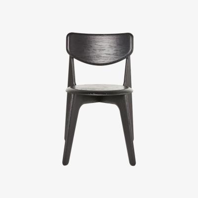 Made in Design Slab Stacking chair - / Oak by Tom Dixon Black