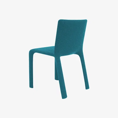 Made in Design Joko Padded chair by Kristalia Blue