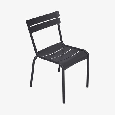 Made in Design Luxembourg Stacking chair - Metal by Fermob Grey