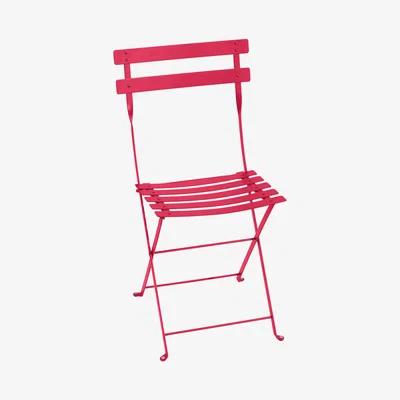Made in Design Bistro Folding chair - / metal by Fermob Pink