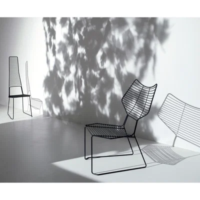 Made in Design Alieno Chair - Metal by Casamania Black