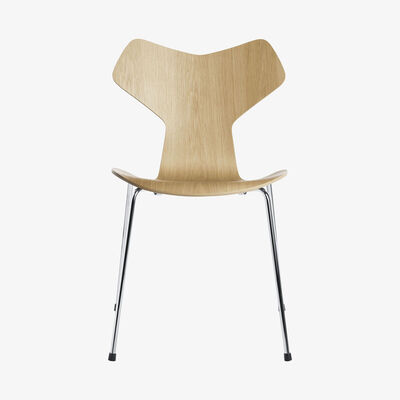 Made in Design Grand Prix Stacking chair - / Bois naturel by Fritz Hansen Natural wood
