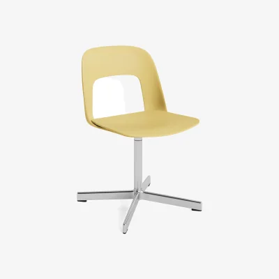 Nordic Nest HAY Layout Chair 131 chair Biscotti-polished aluminium