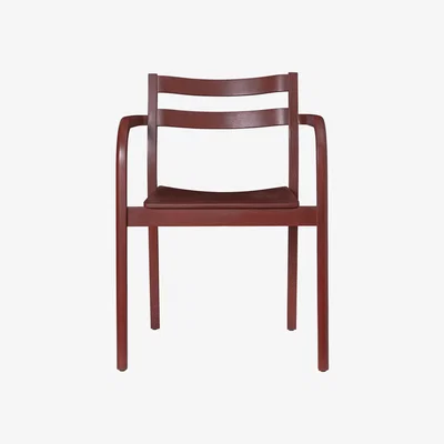 Nordic Nest Ferm Living Boda armchair Red brown