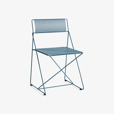 Nordic Nest HAY X-Line Indoor Outdoor chair Powder blue