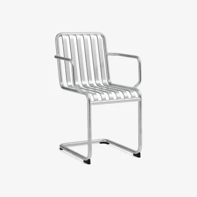 Nordic Nest HAY Palissade Cantilever armchair Hot galvanised steel
