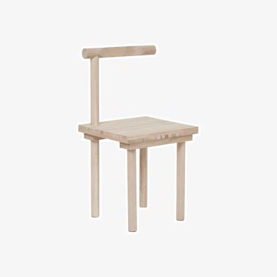 Nordic Nest Kristina Dam Studio Sculptural chair Oak