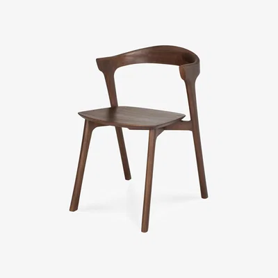 Nordic Nest Ethnicraft Bok Chair Lacquered teak brown