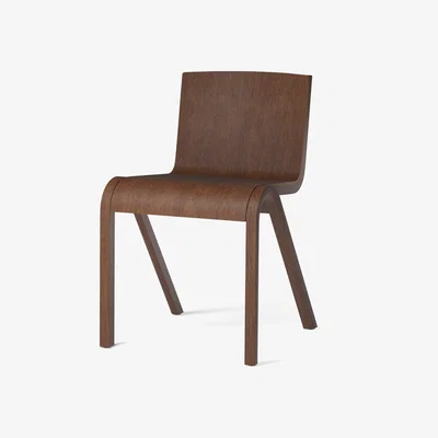 Nordic Nest MENU Ready dining chairs Red stained oak