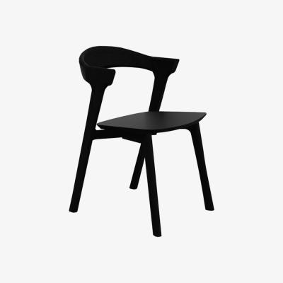 Nordic Nest Ethnicraft Bok Chair Black stained oak