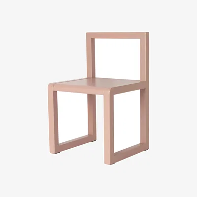 Nordic Nest ferm LIVING Little Architecht childrens chair Rose ash veneer