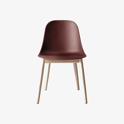 Nordic Nest Audo Copenhagen Harbour chair oak legs Burned red