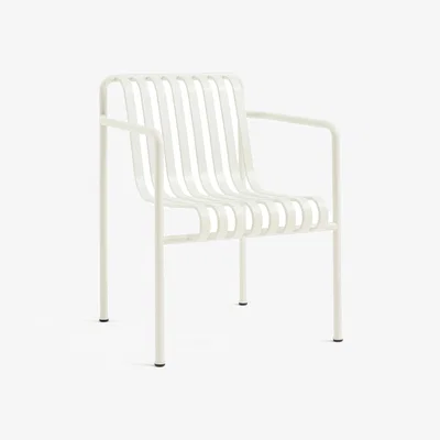 Nordic Nest HAY Palissade dining armchair Cream white