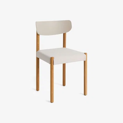 Nordic Nest HAY Pack Chair 11 chair Oiled oak-chalk grey-Steelcut 220