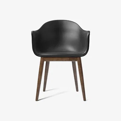 Nordic Nest Audo Copenhagen Harbour Dining Chair Fully Upholstered Aida 0618-dark stained oak