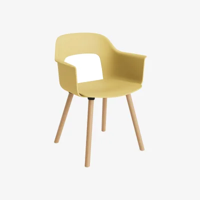 Nordic Nest HAY Layout Armchair 221 armchair Biscotti-lacquered oak