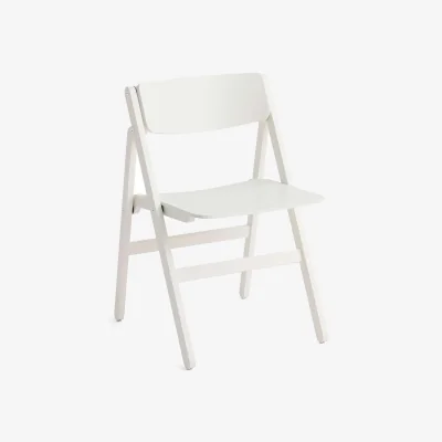 Nordic Nest HAY Backflip Chair chair Cream white lacquered beech