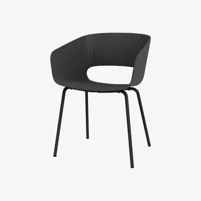 Nordic Nest Montana Marée 401 chair Black 05 legs powder coated metal