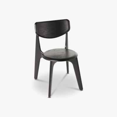 Nordic Nest Tom Dixon Slab Dining chair Black