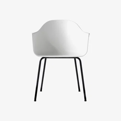 Nordic Nest Audo Copenhagen Harbour chair steel legs White
