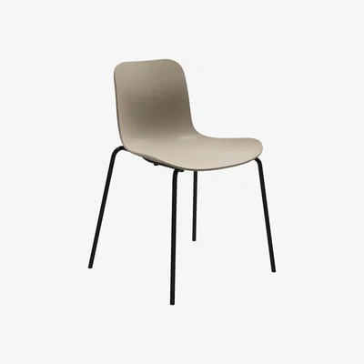 Nordic Nest NORR11 Langue chair Warm grey-black frame