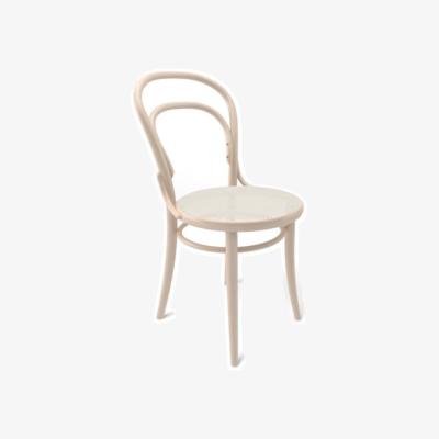 Nordic Nest TON Ton no.14 chair Beech clear lacquer-New rattan seat