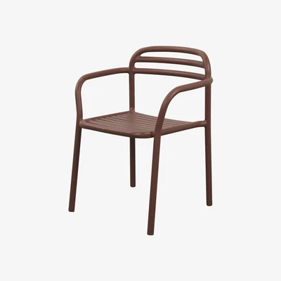 Nordic Nest Cane-line Bliss armchair Desert red