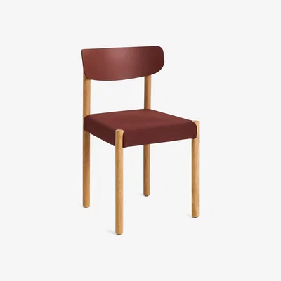 Nordic Nest HAY Pack Chair 11 chair Oiled oak-hull red-Steelcut 655