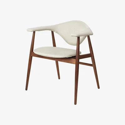 Nordic Nest Gubi Masculo dining chair Eero special FR 106-walnut
