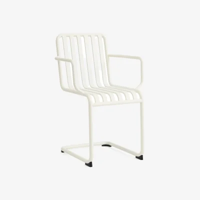 Nordic Nest HAY Palissade Cantilever armchair Cream white