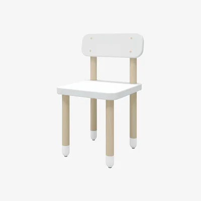 Nordic Nest FLEXA Dots chair White