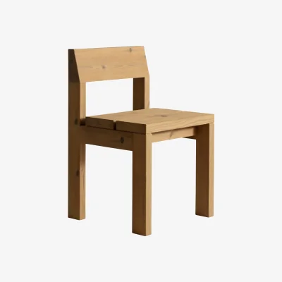 Nordic Nest Vaarnii 013 Osa Outdoor Dining Chair chair Matte oil-waxed pine