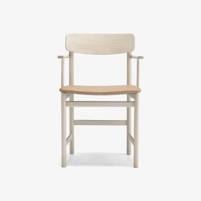 Nordic Nest Stolab Pal armchair Birch light matte lacquer-Elmosoft 22030