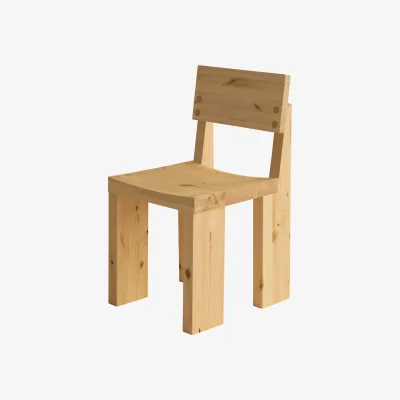 Nordic Nest Vaarnii 001 Dining Chair chair Matte oil-waxed pine