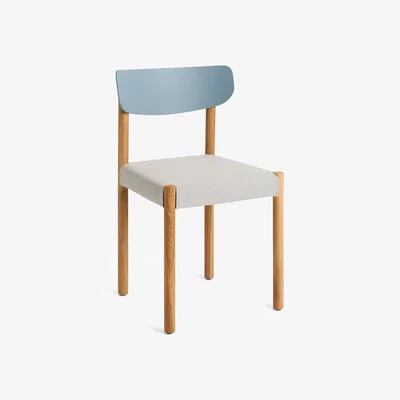 Nordic Nest HAY Pack Chair 11 chair Oiled oak-ash blue-Remix 606