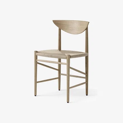 Nordic Nest &Tradition Drawn chair HM3 White oiled oak