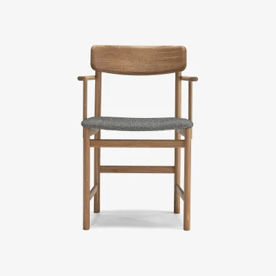 Nordic Nest Stolab Pal armchair Oak natural oil-Tornado V3576