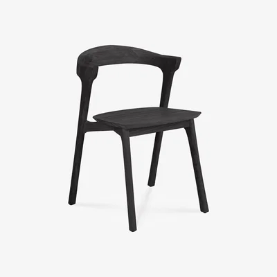 Nordic Nest Ethnicraft Bok outdoor chair Black-stained teak