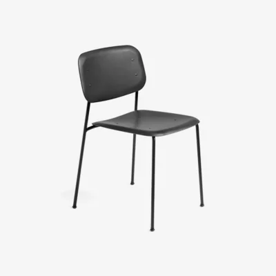 Nordic Nest HAY Soft Edge 45 chair Black black steel frame