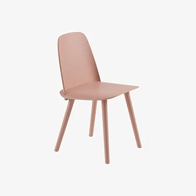Nordic Nest Muuto Nerd chair tan rose