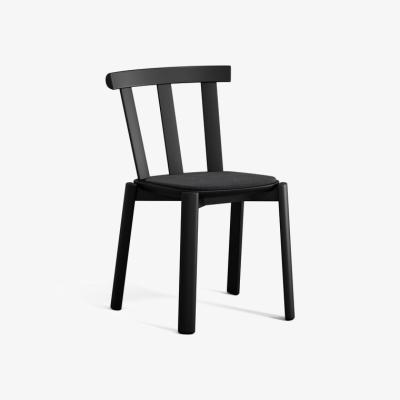 Nordic Nest Stolab Alt chair upholstered seat birch Hallingdal 65-180 black-matte black 99