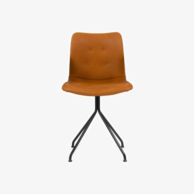 Nordic Nest Bent Hansen Primum chair Adrian Cognac-black fixed base