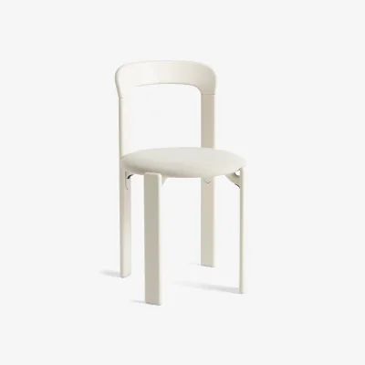 Nordic Nest HAY Rey chair upholstered seat Mode 011-cream white