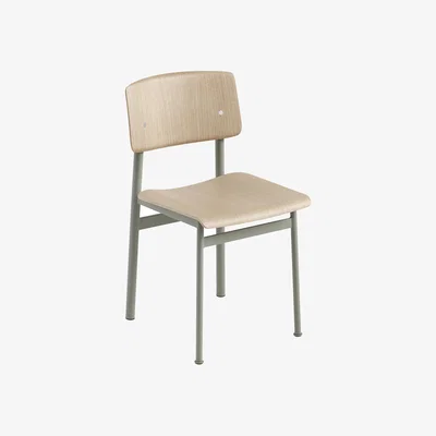 Nordic Nest Muuto Loft Chair Stol dusty green-oa
