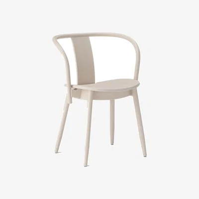 Nordic Nest Massproductions Icha chair White-oiled beech