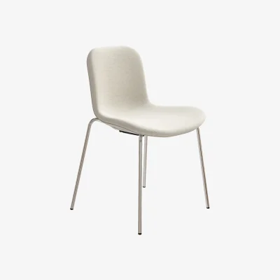 Nordic Nest NORR11 Langue chair Fabric Giada 01-chromed frame