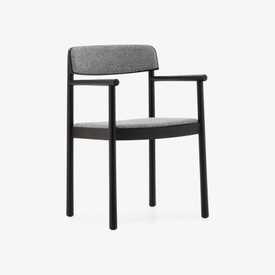 Nordic Nest Normann Copenhagen Timb armchair Black ash-Hallingdal 166