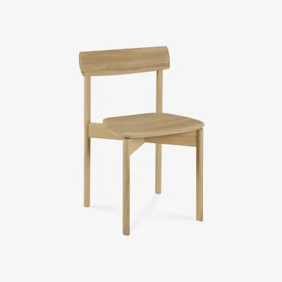 Nordic Nest Ethnicraft Risu chair Lacquered oak