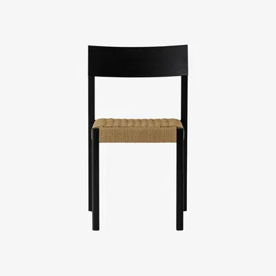 Nordic Nest Audo Copenhagen Mauro chair Black oak-paper cord