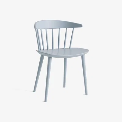 Nordic Nest HAY J104 chair Slate blue lacquered beech